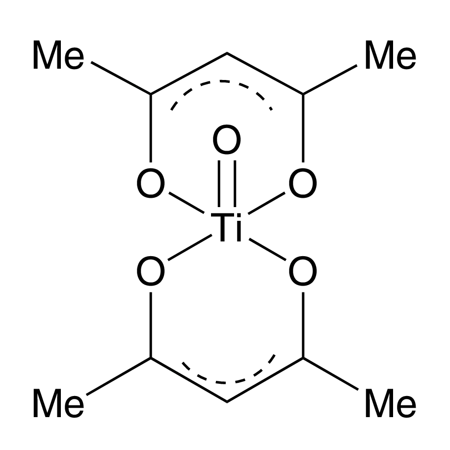 Titanium(IV) oxide bis(acetylacetonate), min. 95%