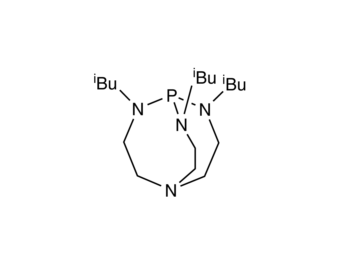 2,8,9-Tri-i-butyl-2,5,8,9-tetraaza-1-phosphabicyclo[3.3.3]undecane, 97%
