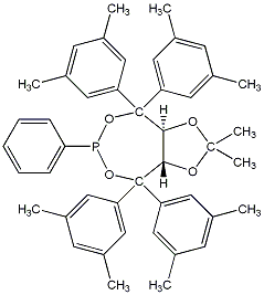 (3aS,8aS)-(+)-4,4,8,8-Tetrakis(3,5-dimethylphenyl)tetrahydro-2,2-dimethyl-6-phenyl-1,3-dioxolo[4,5-e]dioxaphosphepin