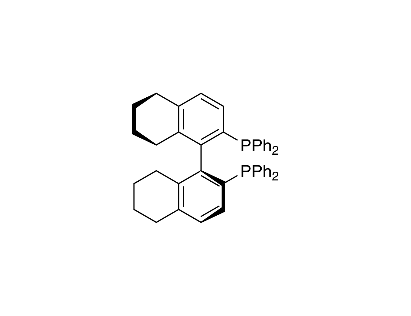(S)-(-)-2,2'-Bis(diphenylphosphino)-5,5',6,6',7,7',8,8'-octahydro-1,1'-binaphthyl (S)-(-)-H₈-BINAP