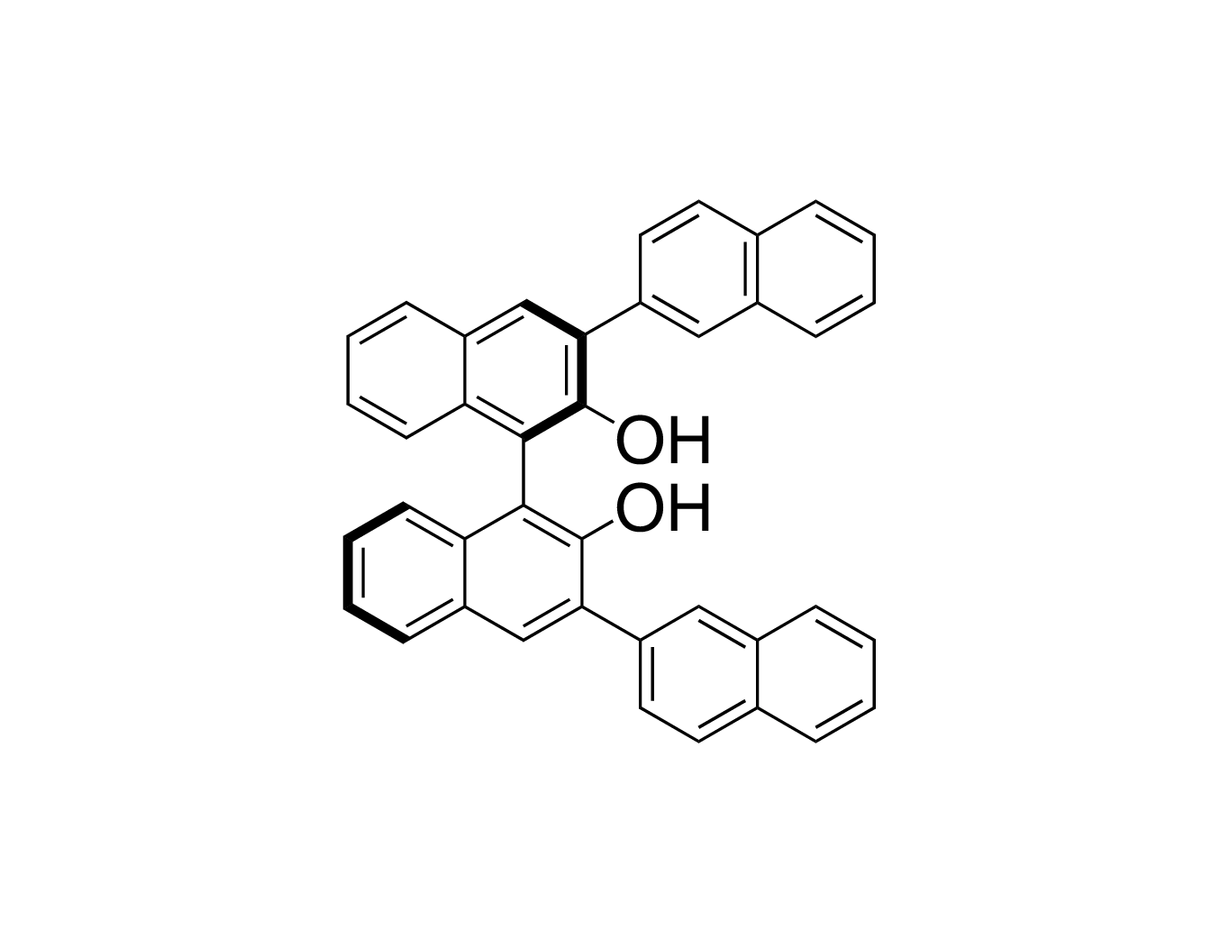 (R)-[2,3':1',1'':3'',2'''-Quaternaphthalene]-2',2''-diol, 98% (99% ee)