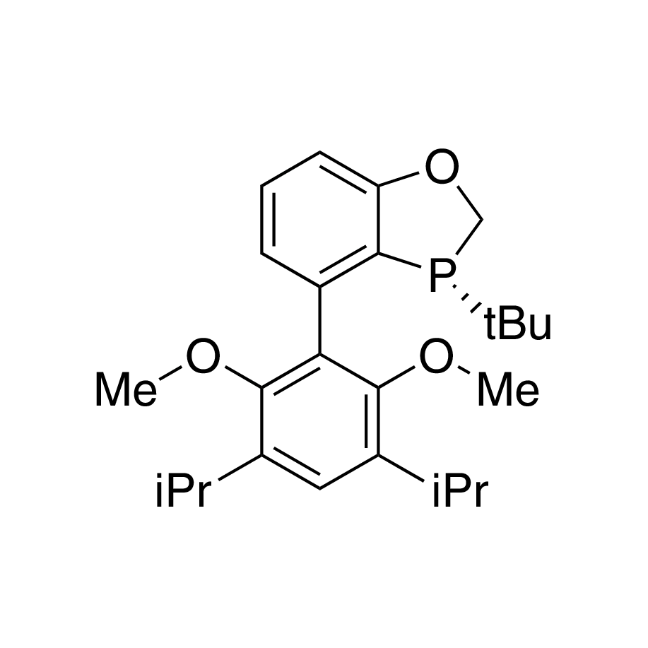 (R)-3-(tert-Butyl)-4-(3,5-diisopropyl-2,6-dimethoxyphenyl)-2,3-dihydrobenzo[d][1,3]oxaphosphole, 97% (>99% ee)