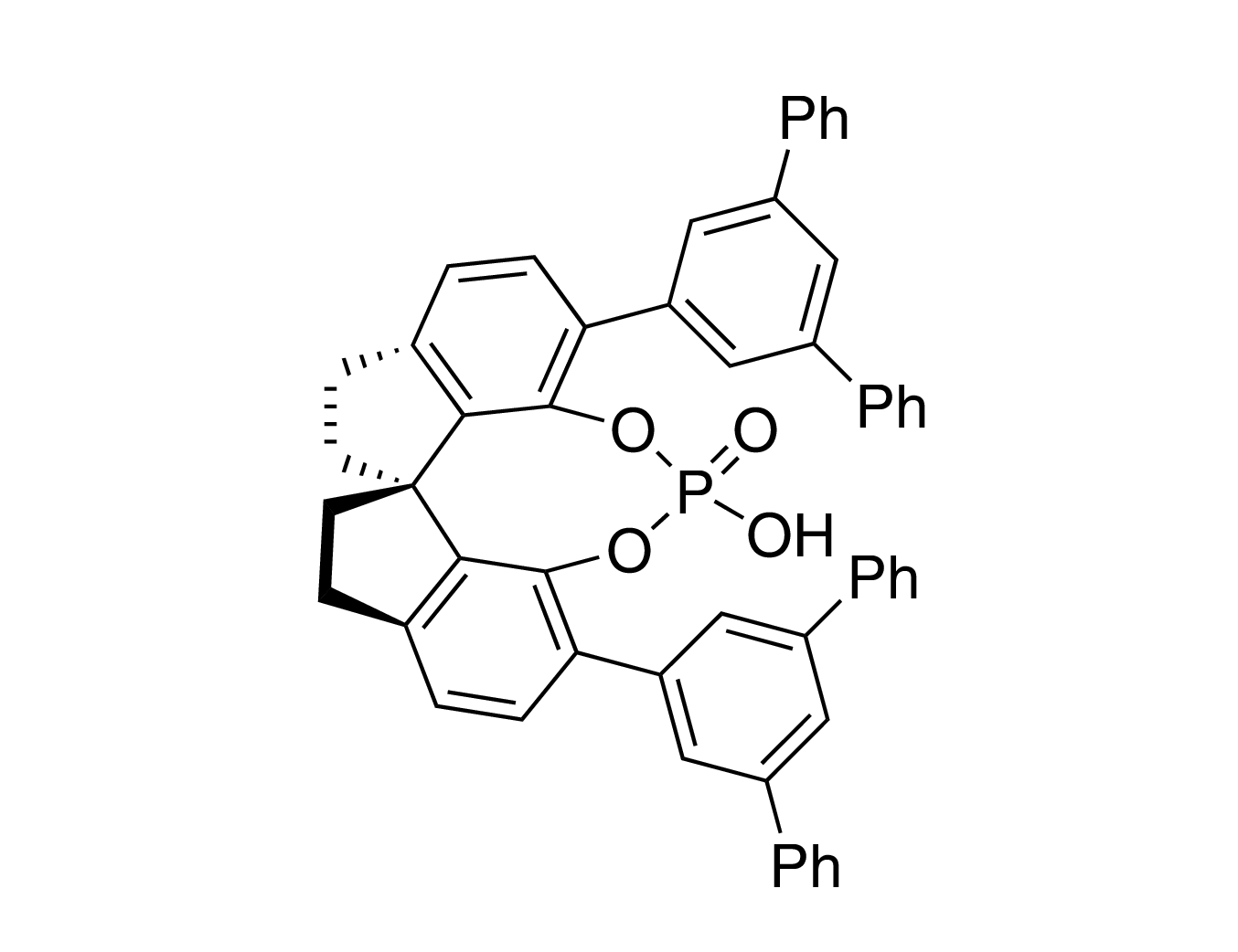 (11aS)-)-3,7-Bis([1,1':3',1''-terphenyl]-5'-yl)-10,11,12,13-tetrahydro-5-hydroxy-5-oxide-diindeno[7,1-de:1',7'-fg][1,3,2]dioxaphosphocin, 98% (99% ee)