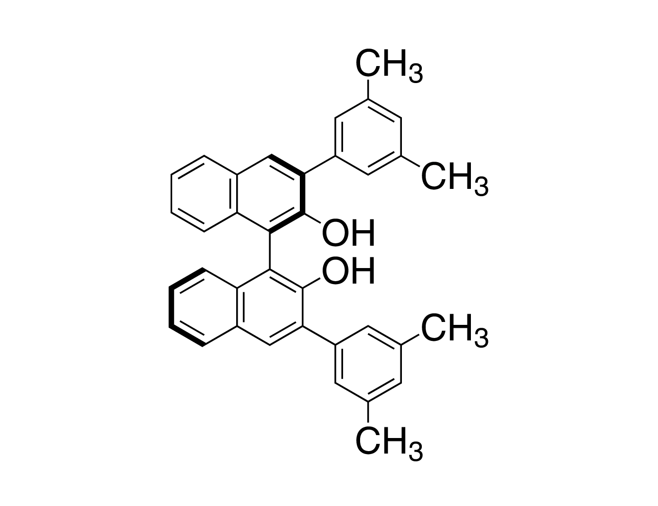 (R)-3-3'-Bis[3,5-bis(methyl)phenyl]-1,1'-bi-2-naphthol, 98% (99% ee)