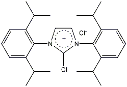 1,3-Bis(2,6-di-i-propylphenyl)-2-chloroimidazolium chloride, 98+%