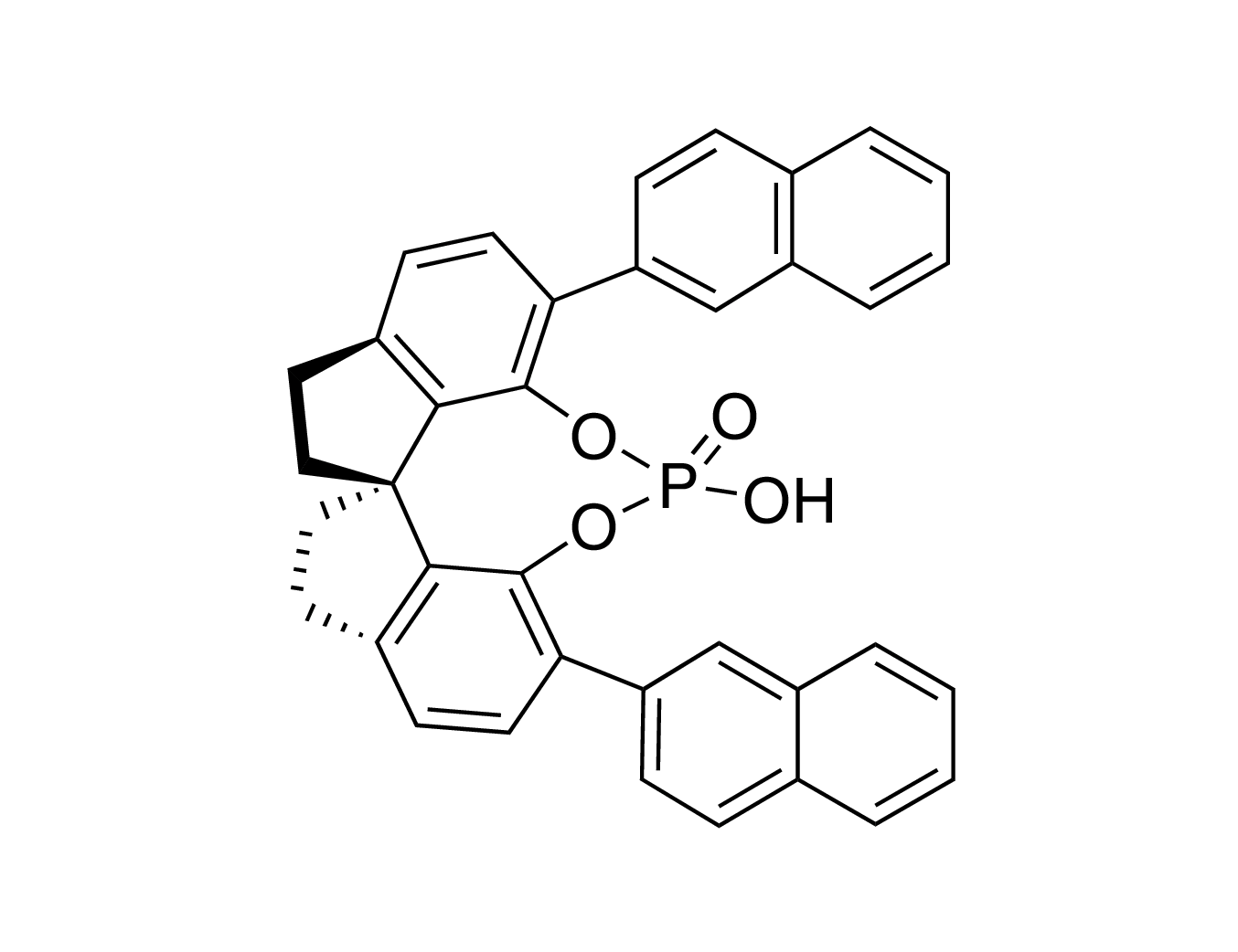 (11aR)-10,11,12,13-Tetrahydro-5-hydroxy-3,7-di-2-naphthalenyl-5-oxide-diindeno[7,1-de:1',7'-fg] [1,3,2]dioxaphosphocin, 98% (99% ee)