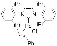 Chloro[(1,2,3-≈)-3-phenyl-2-propenyl][1,3-bis(2,6-di-i-propylphenyl)imidazol-2-ylidene]palladium(II), min. 97%