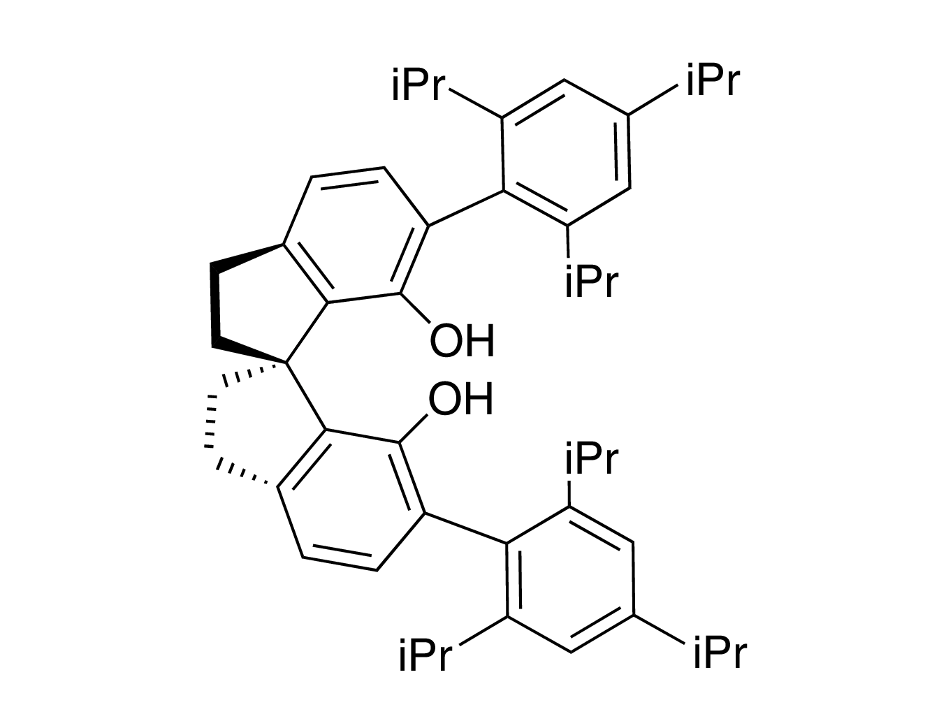 (R)-2,2',3,3'-Tetrahydro-6,6'-bis(2,4,6-tri-isopropylphenyl)-1,1'-spirobi[1H-indene]-7,7'-diol, 95% (99% ee)