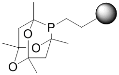 Phosphaadamantane ethyl Silica (free phosphine ligand) (PhosphonicS PAr)