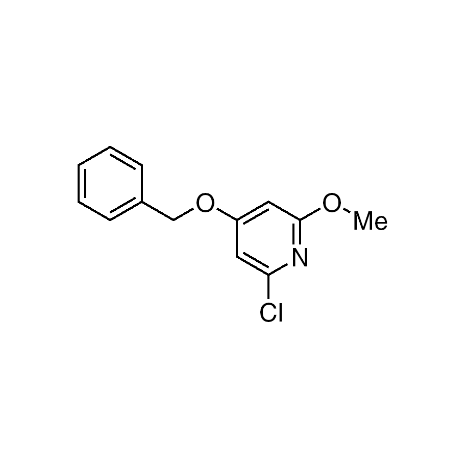 4-(Benzyloxy)-2-methoxy-6-chloropyridine, 95%
