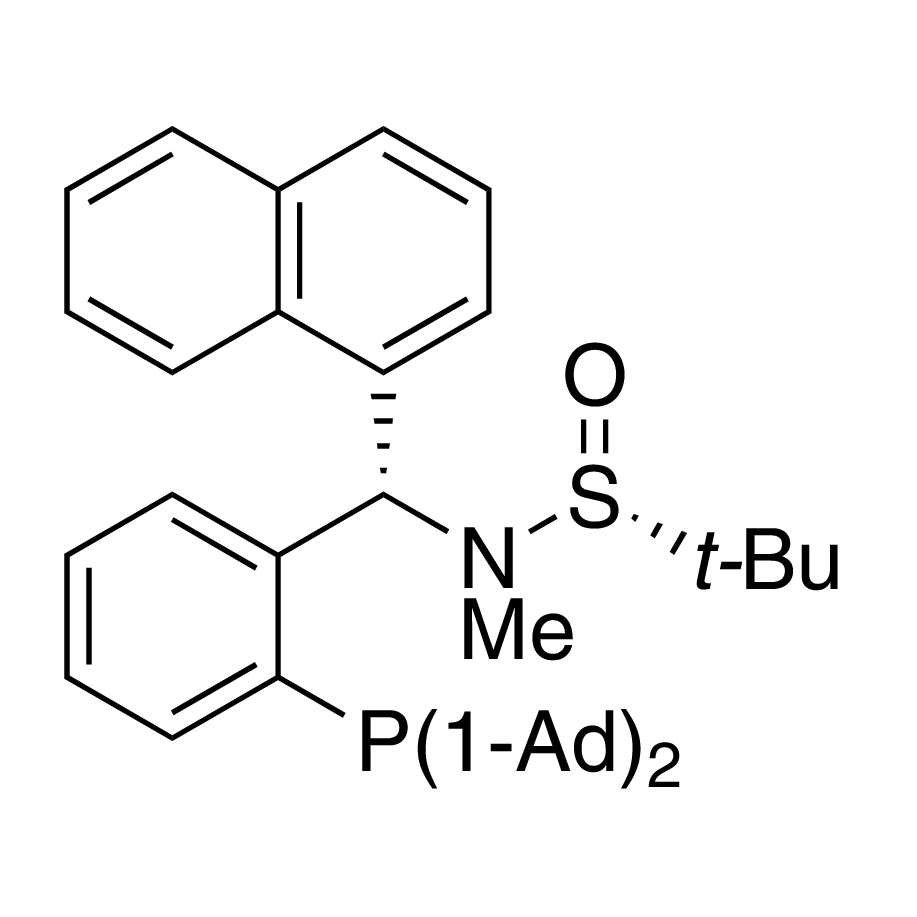[S(R)]-N-[(S)-[2-(Diadamantanphosphino)phenyl]-1-naphthalenylmethyl]-N,2-dimethyl-2-propanesulfinamide, 95%