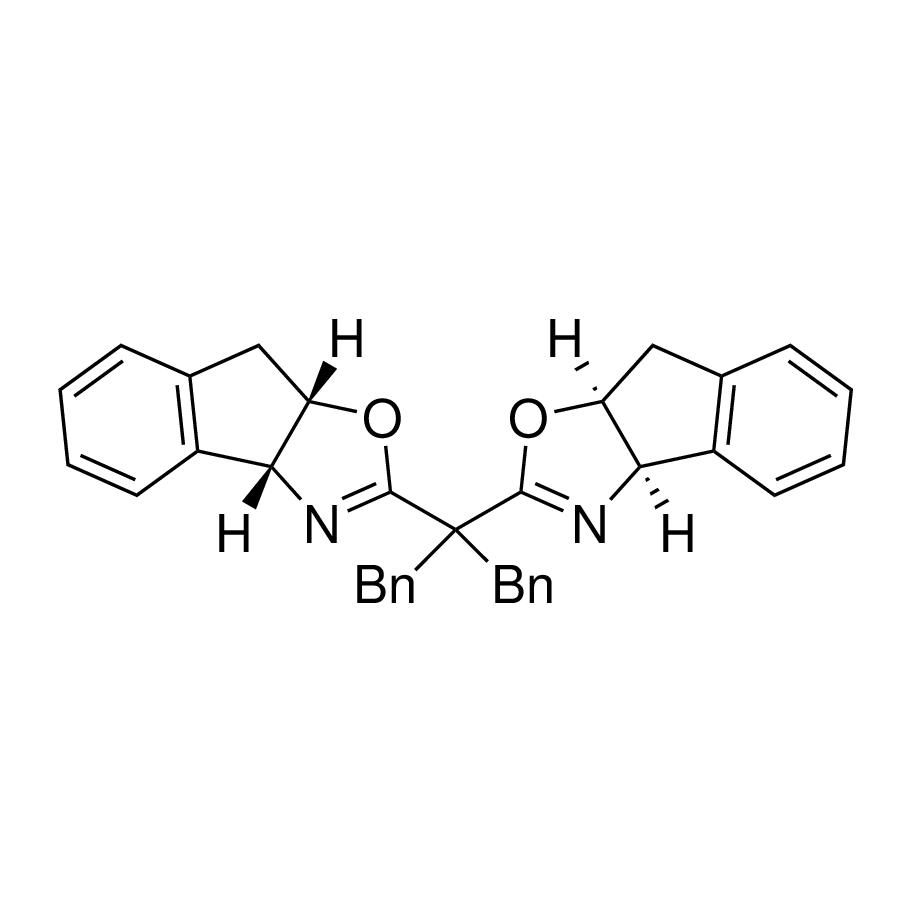 (3aR,3'aR,8aS,8'aS)-2,2'-[2-Phenyl-1-(phenylmethyl)ethylidene]bis[3a,8a-dihydro-8H-Indeno[1,2-d]oxazole, min. 98%