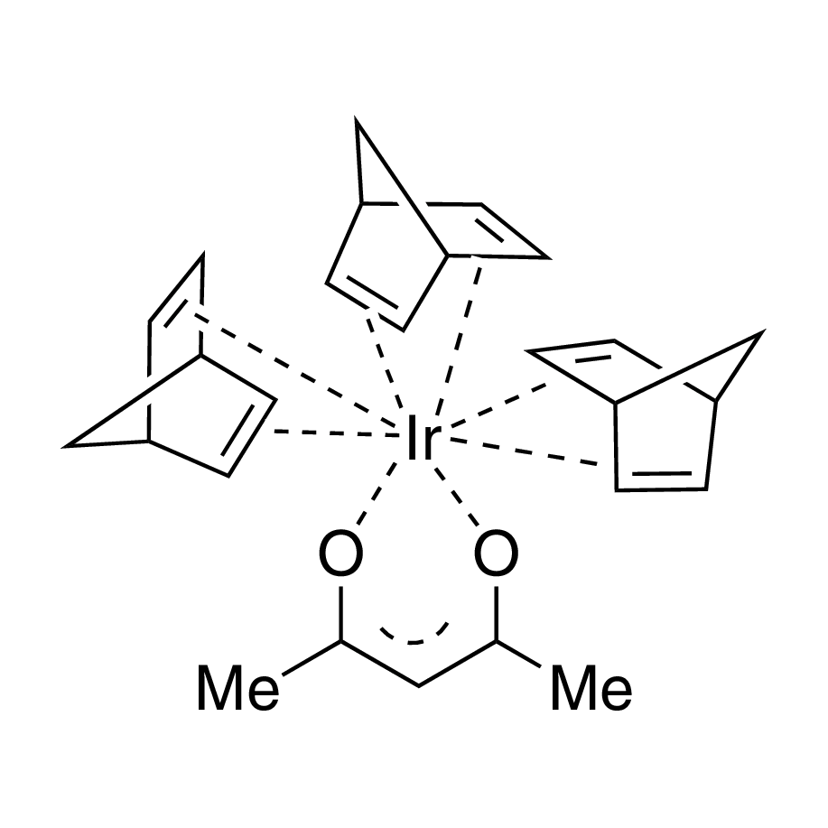 Tris(norbornadiene)(acetylacetonato)iridium(III), 98% (99.9%-Ir)
