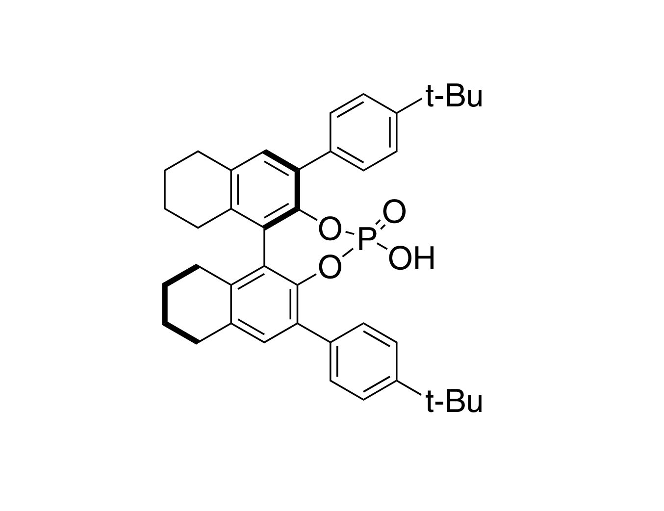 (11bR)-2,6-Bis[4-(tert-butyl)phenyl]-8,9,10,11,12,13,14,15-octahydro-4-hydroxy-4-oxide-dinaphtho[2,1-d:1',2'-f][1,3,2]dioxaphosphepin, 98%