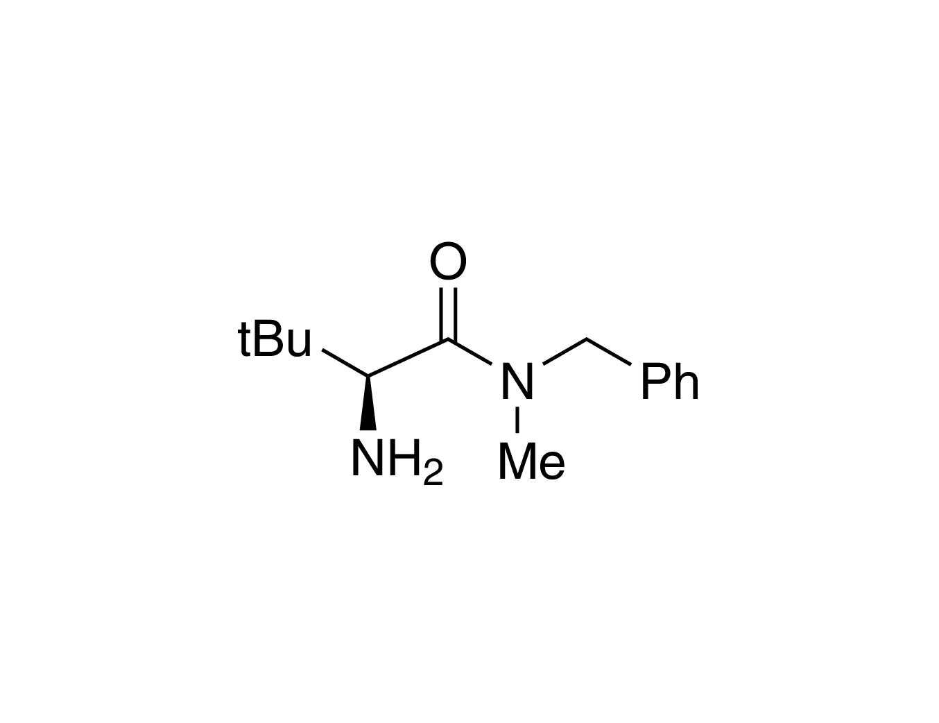 (2S)-2-Amino-N,3,3-trimethyl-N-(phenylmethyl)butanamide, 98%, (99% ee)