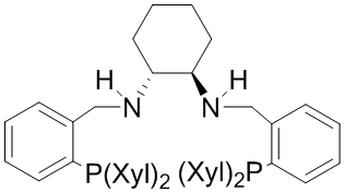 (1R,2R)-N,N-Bis{2-[bis(3,5-dimethylphenyl)phosphino]benzyl}cyclohexane-1,2-diamine, min. 97%