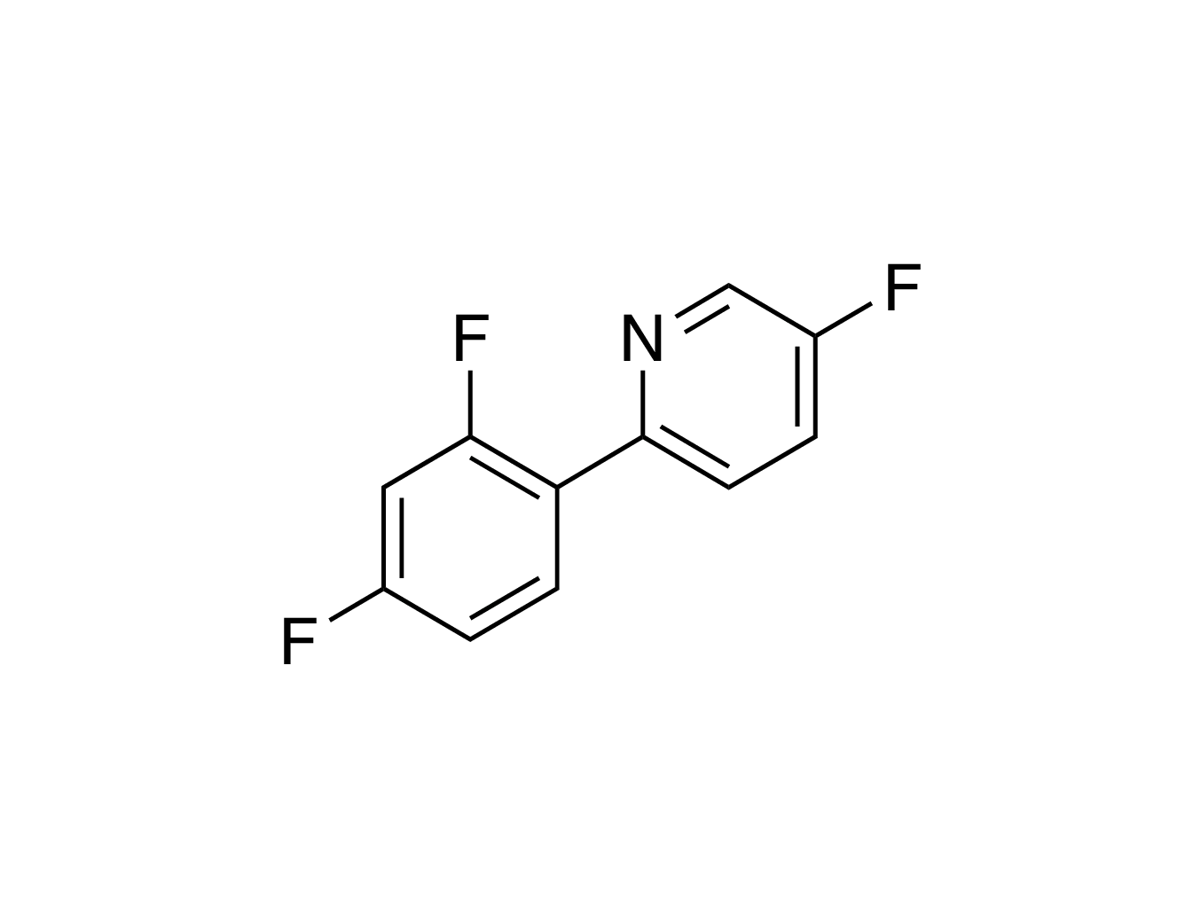 2-(2,4-Difluorophenyl)-5-fluoropyridine, min 95%