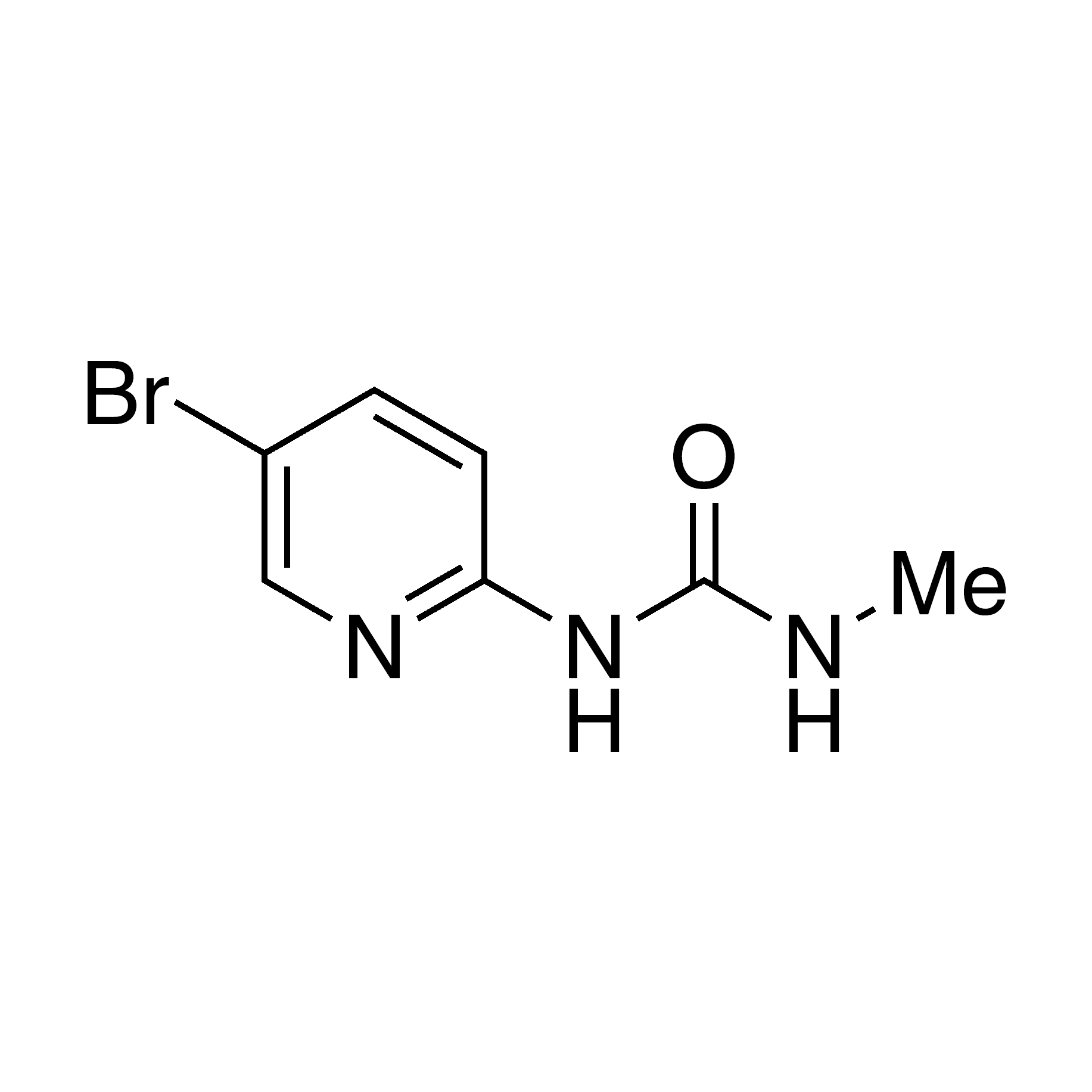1-(5-Bromo-pyridin-2-yl)-3-methyl-urea, 95%