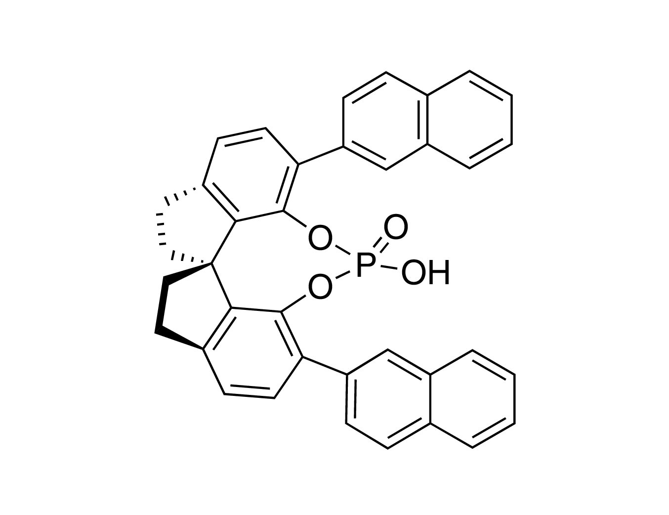 (11aS)-10,11,12,13-Tetrahydro-5-hydroxy-3,7-di-2-naphthalenyl-5-oxide-diindeno[7,1-de:1',7'-fg][1,3,2]dioxaphosphocin, 98%, (99% ee)