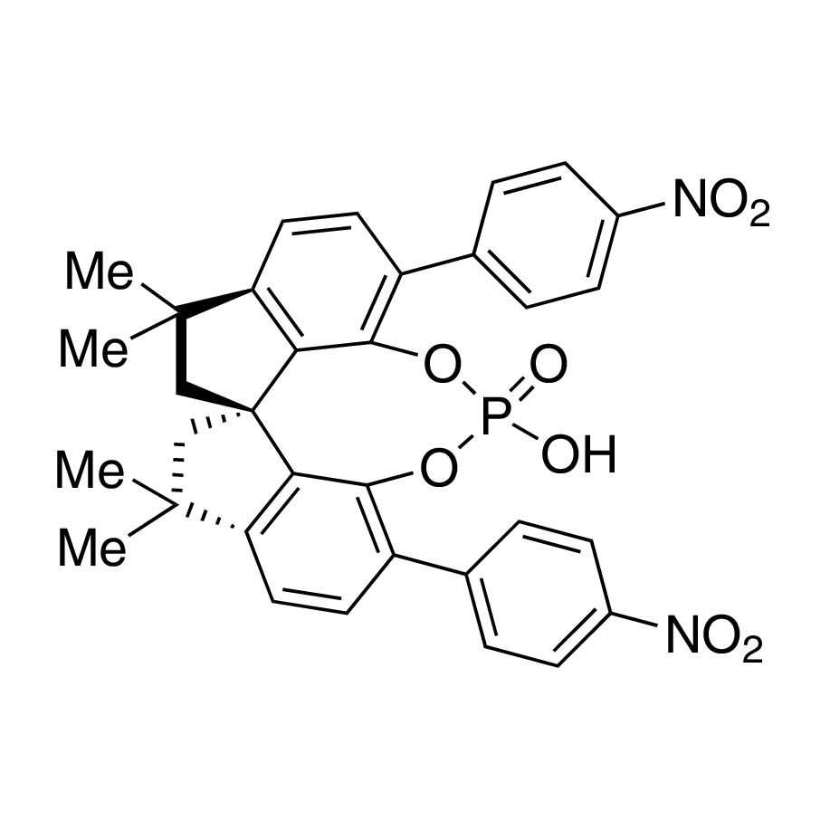 (11aR)-3,7-Bis(4-nitrophenyl)-10,11,12,13-tetrahydro-10,10,13,13-tetramethyl-5-hydroxy-5-oxide-diindeno[7,1-de:1',7'-fg][1,3,2]dioxaphosphocin, 98%, (99% ee)
