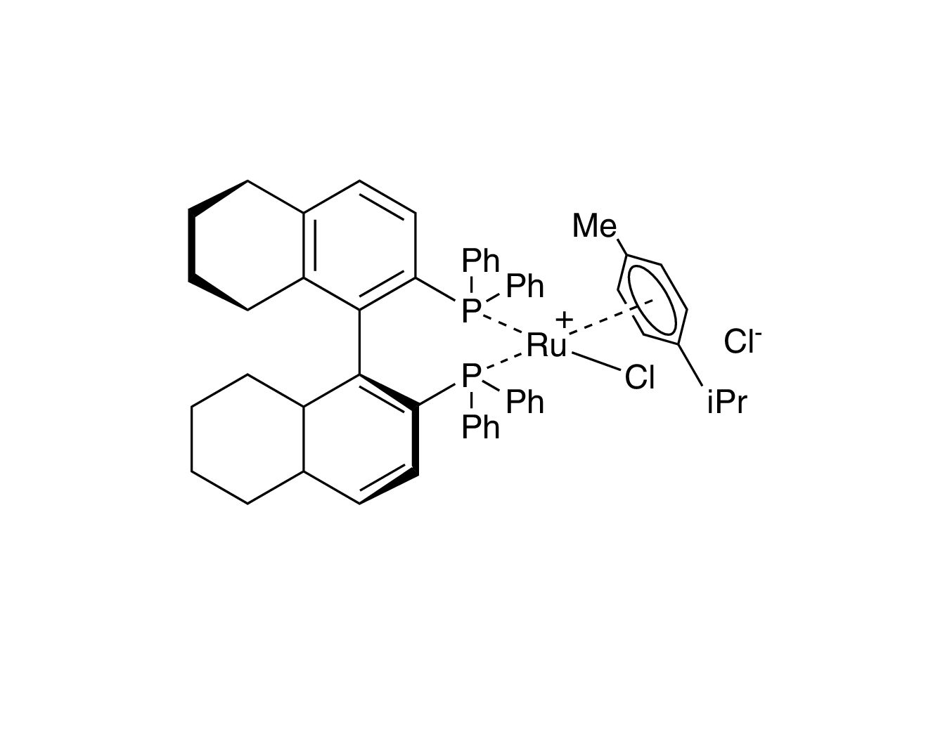 Chloro[(S)-(-)-2,2'-bis(diphenylphosphino)-5,5',6,6',7,7',8,8'-octahydro-1,1'-binaphthyl](p-cymene)ruthenium(II) chloride [RuCl(p-cymene)((S)-H₈-binap)]Cl