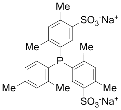 Bis(4,6-dimethyl-3-sulfonatophenyl)(2,4-dimethylphenyl)phosphine, disodium salt hydrate, min. 95% TXPDS