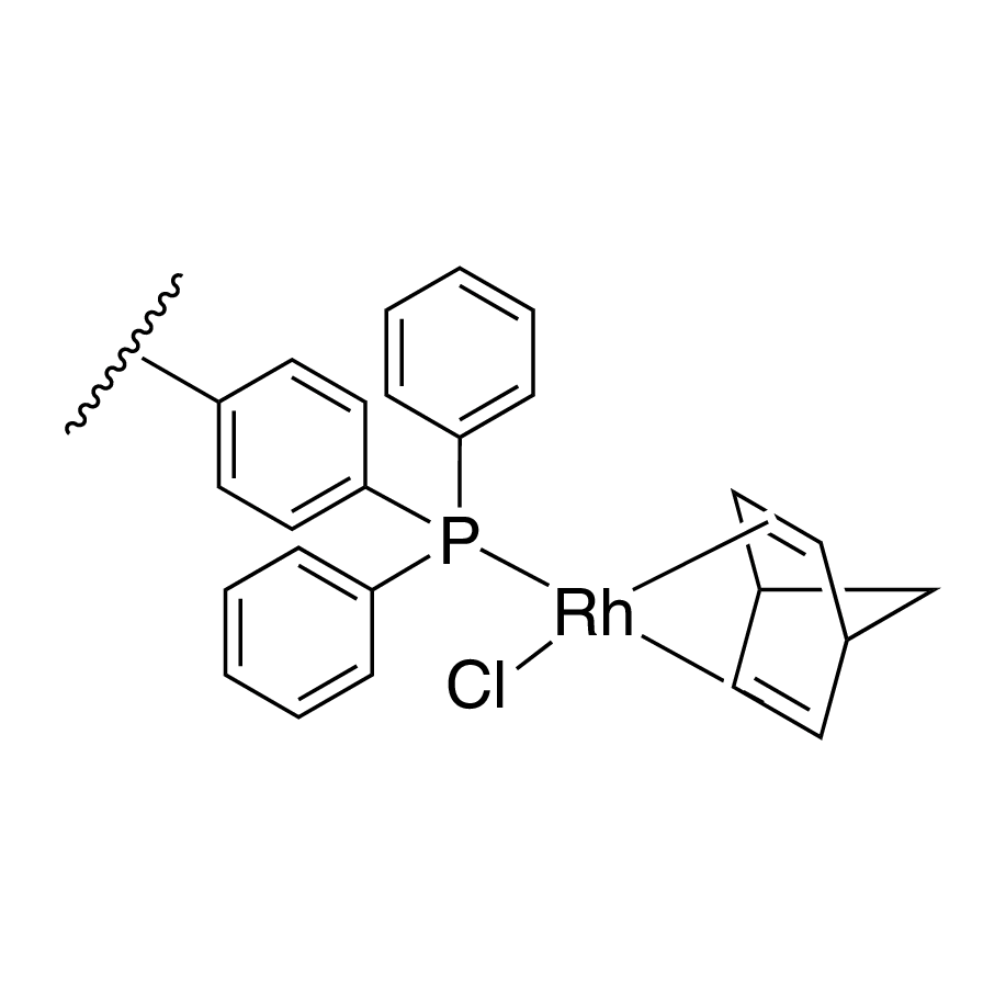 Chloronorbornadienetriphenyl­phosphinerhodium(I) (~5% Rh) polymer-bound FibreCat™