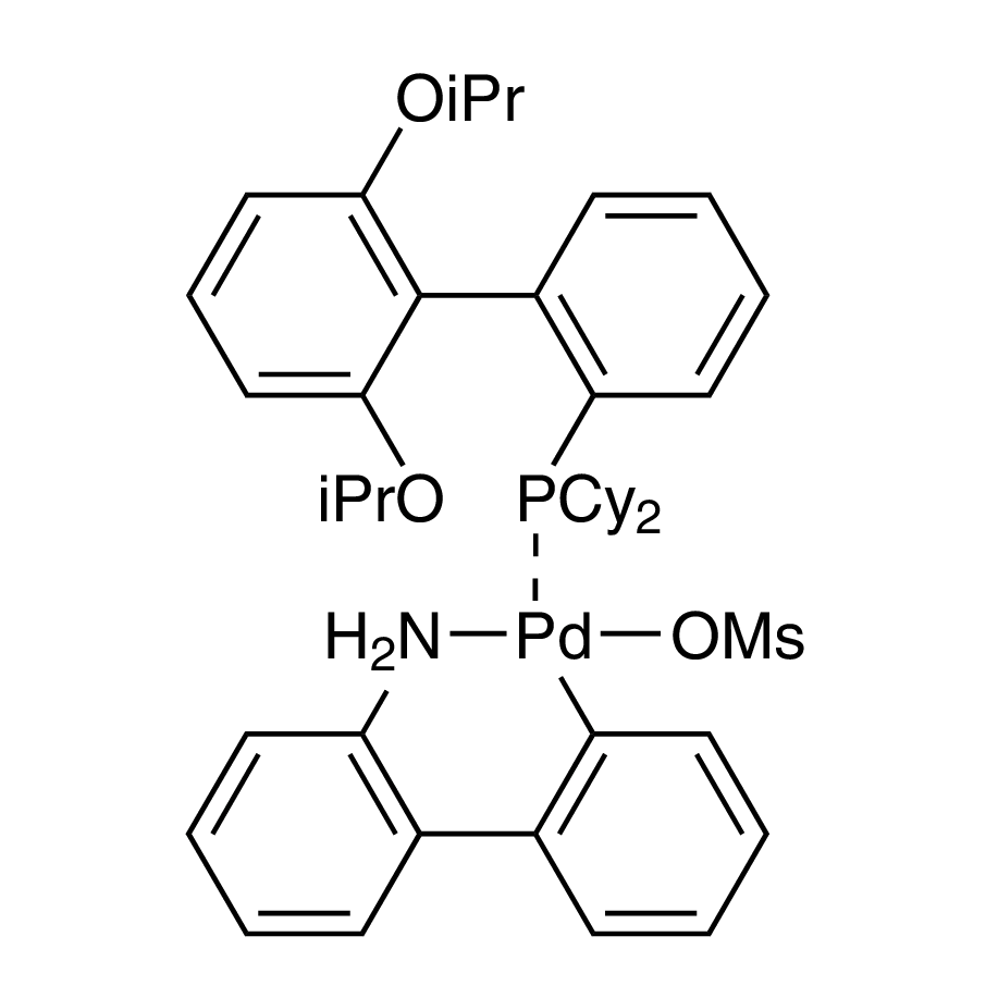 Methanesulfonato(2-dicyclohexylphosphino-2',6'-di-i-propoxy-1,1'-biphenyl)(2'-amino-1,1'-biphenyl-2-yl)palladium(II), min. 98% [RuPhos Palladacycle Gen. 3]