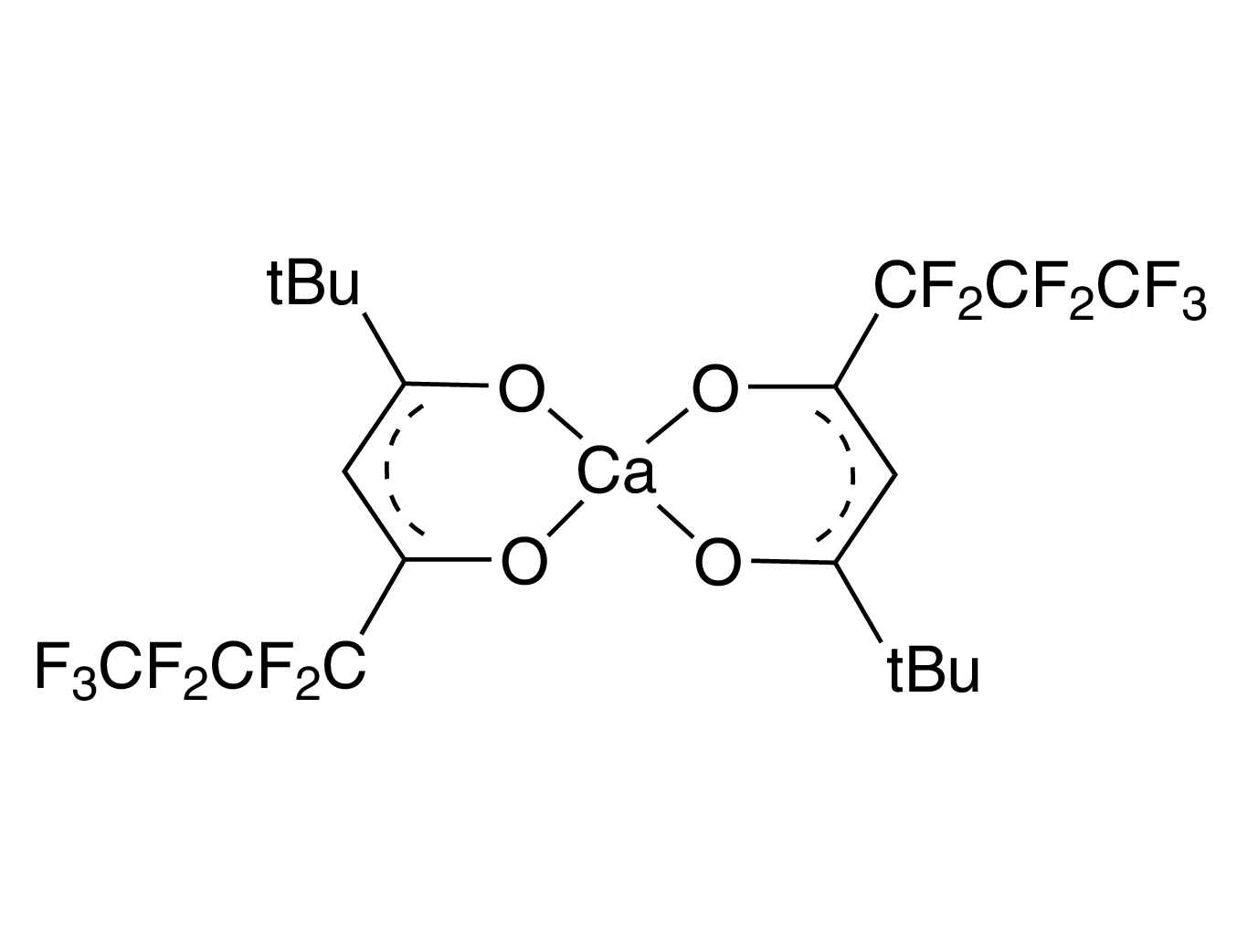 Bis(6,6,7,7,8,8,8-heptafluoro-2,2-dimethyl-3,5-octanedionate)calcium [Ca(FOD)₂]
