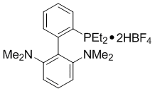2-Diethylphosphino-2',6'-bis(dimethylamino)-1,1'-biphenyl di(hydrogen tetrafluoroborate) salt, min. 98% EtCPhos