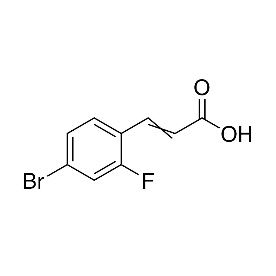 4-Bromo-2-fluorocinnamic acid, min. 98%