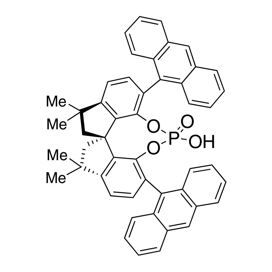 (11aR)-3,7-Di-9-anthracenyl-10,11,12,13-tetrahydro-10,10,13,13-tetramethyl-5-hydroxy-5-oxide-diindeno[7,1-de:1',7'-fg][1,3,2]dioxaphosphocin, 95%, (99% ee)