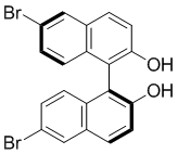 (S)-(+)-6,6'-Dibromo-1,1'-bi-2-naphthol, 98% (99% ee)