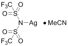 Silver bis(trifluoromethanesulfonyl)imide acetonitrile adduct, min. 97%