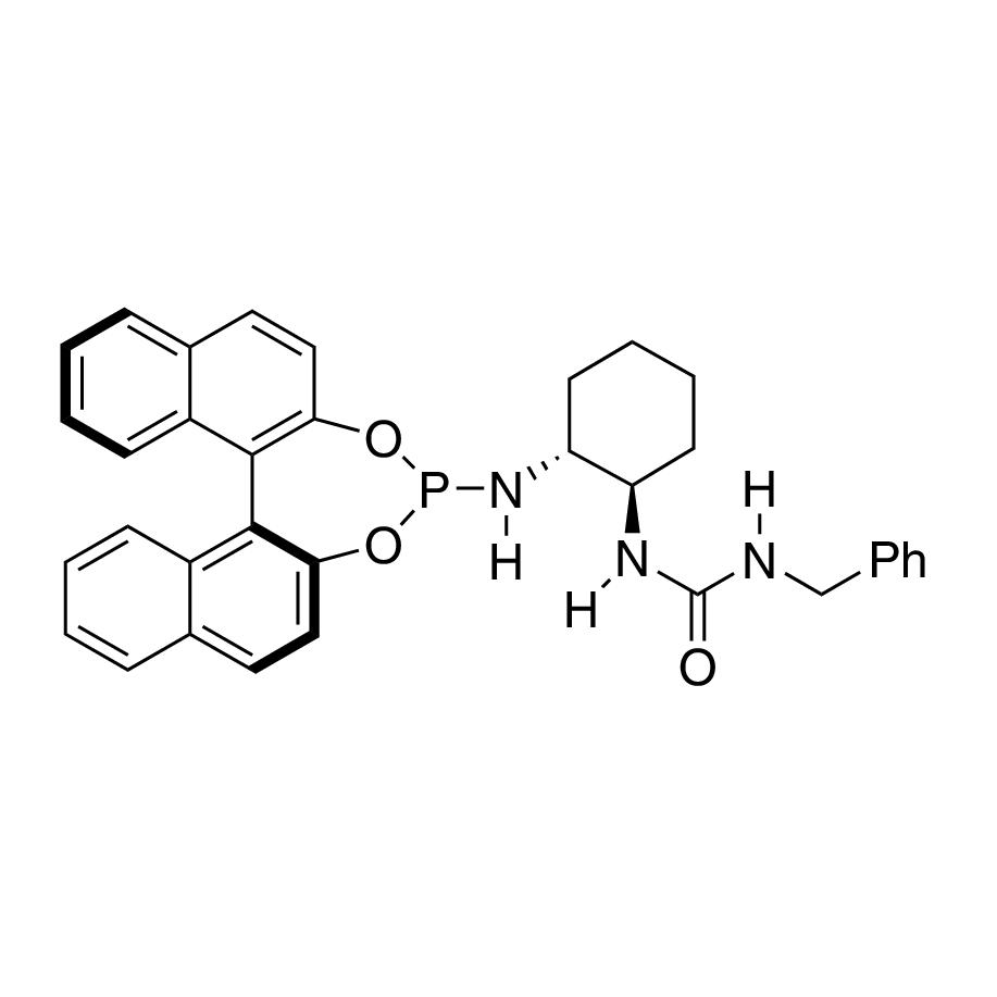 1-Benzyl-3-{(1R,2R)-2-[(11bS)-dinaphtho[2,1-d:1',2'-f][1,3,2]dioxaphosphepin-4-ylamino]cyclohexyl}urea, min. 97%