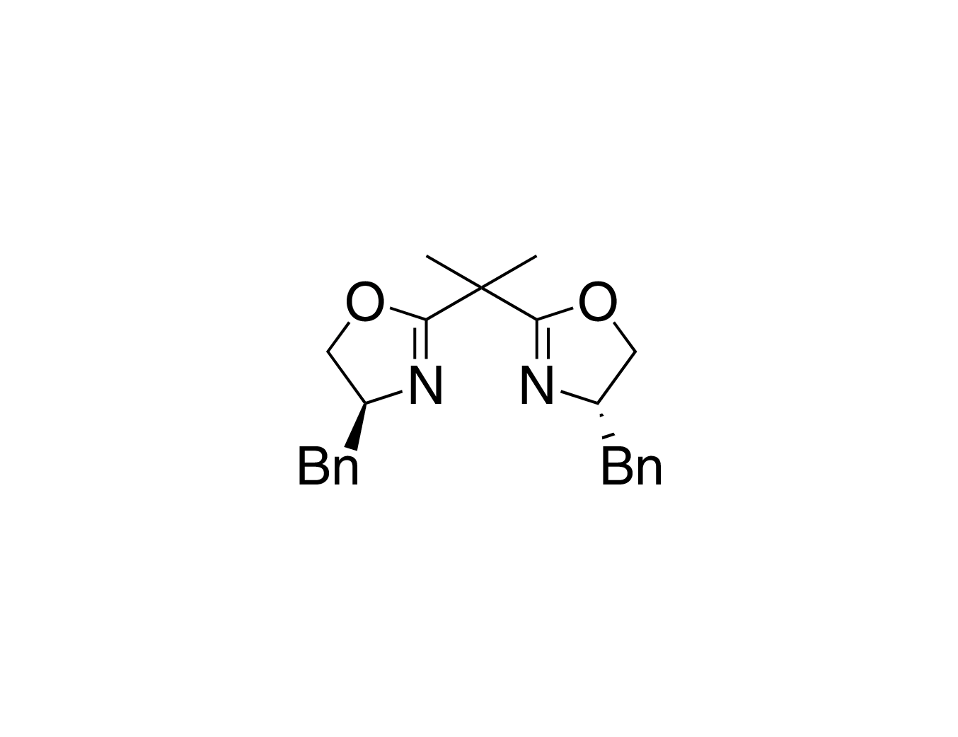 2,2-Bis[(4S)-4-benzyl-2-oxazolin-2-yl]propane, 98%, (99% ee)