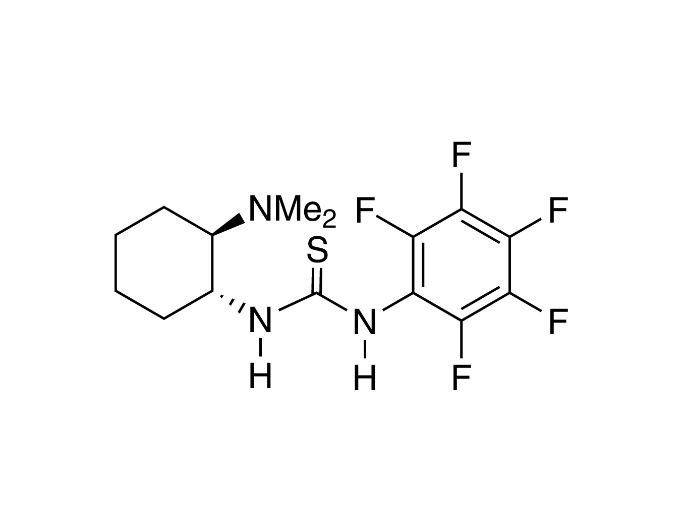 1-[(1R,2R)-2-(Dimethylamino)cyclohexyl]-3-(perfluorophenyl)thiourea, 98%, (99% ee)