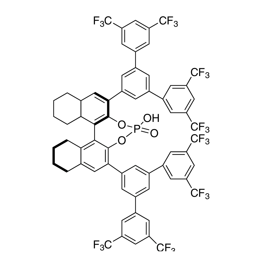 (11bR)-8,9,10,11,12,13,14,15-Octahydro-4-hydroxy-2,6-bis[3,5-bis[3,5-bis(trifluoromethyl)phenyl]phenyl]-4-oxide-dinaphtho[2,1-d:1',2'-f][1,3,2]dioxaphosphepin, 98%
