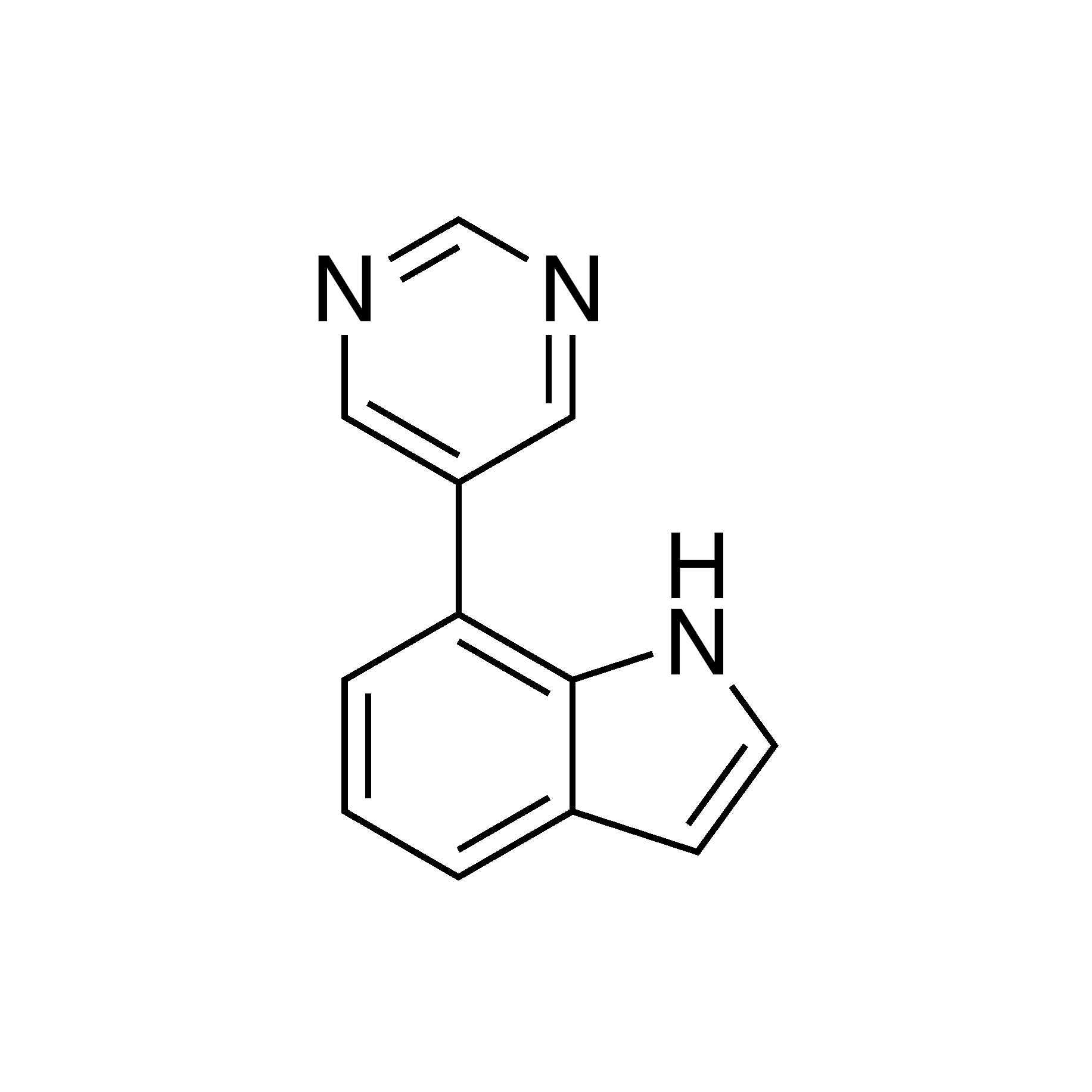7-(Pyrimidin-5-yl)-1H-indole, 95%