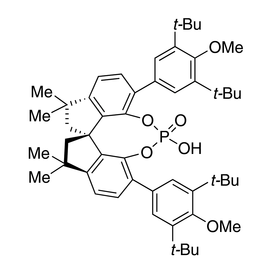 (11aS)-3,7-Bis[3,5-bis(tert-butyl)-4-methoxyphenyl]-10,11,12,13-tetrahydro-10,10,13,13-tetramethyl-5-hydroxy-5-oxide-diindeno[7,1-de:1',7'-fg][1,3,2]dioxaphosphocin, 98%, (99% ee)