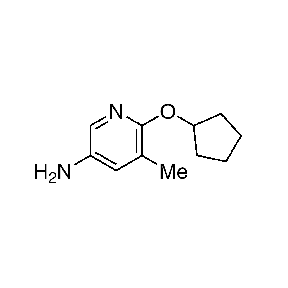 6-(Cyclopentyloxy)-5-methylpyridin-3-amine, 95%