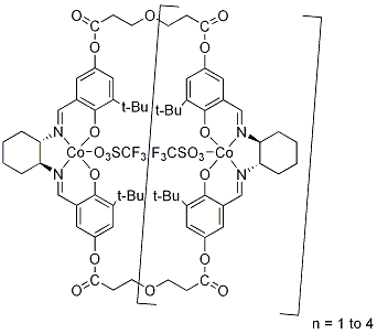 Cyclic-Oligo Bis[(1S,2S)-(-)-1,2-cyclohexanediamino-N,N’-bis(3,3’-di-t-butylsalicylidene) cobalt(III)triflate]-5,5’-bis(2-carboxyethyl)ether
