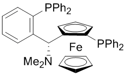 (R)-(+)-[(R)-2-Diphenylphosphinoferrocenyl](N,N-dimethylamino)(2-diphenylphosphinophenyl)methane, min. 97%