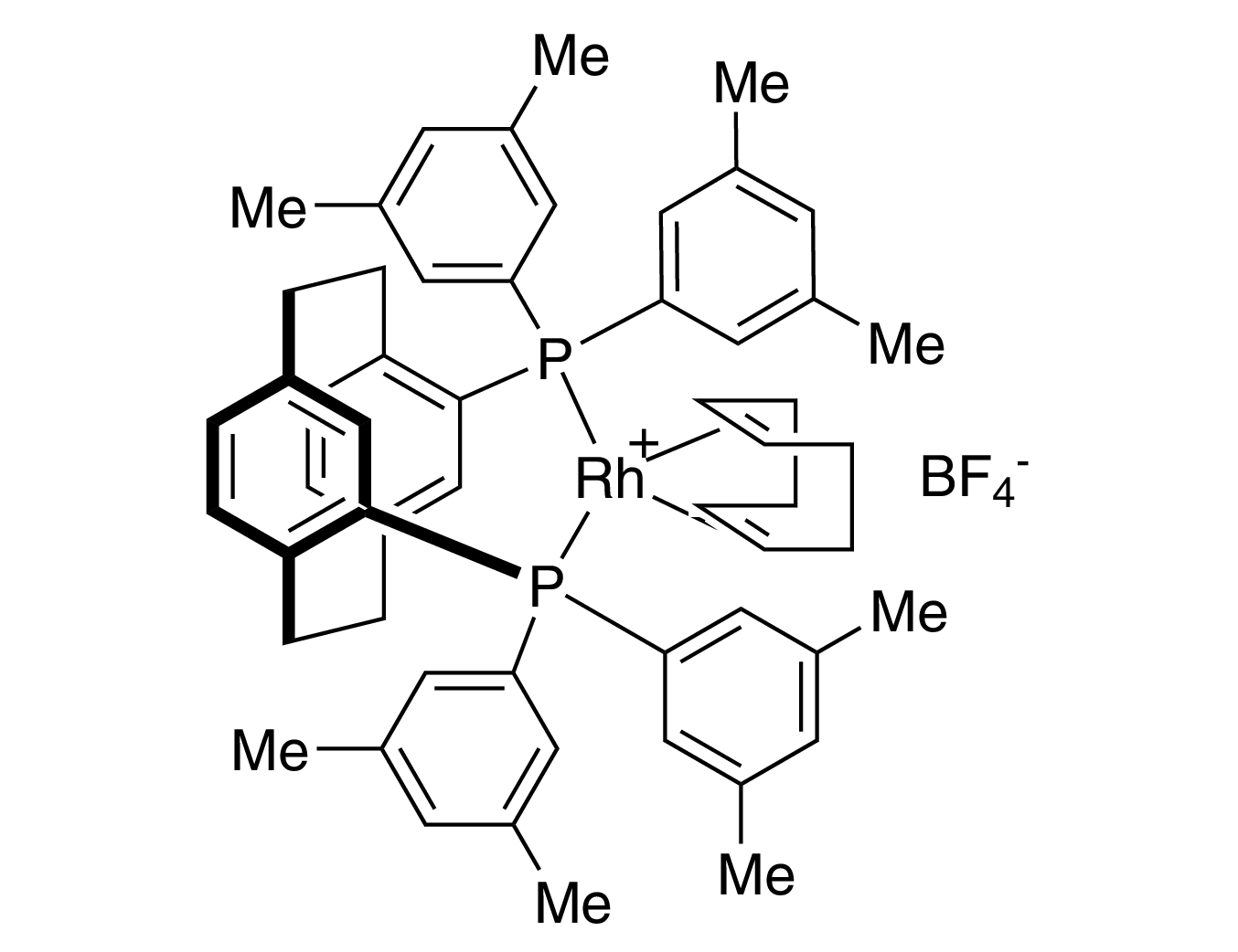 (S)-(+)-4,12-Bis(di-3,5-xylylphosphino)[2.2]paracyclophane(1,5-cyclooctadiene)rhodium(I) tetrafluoroborate, min. 97%