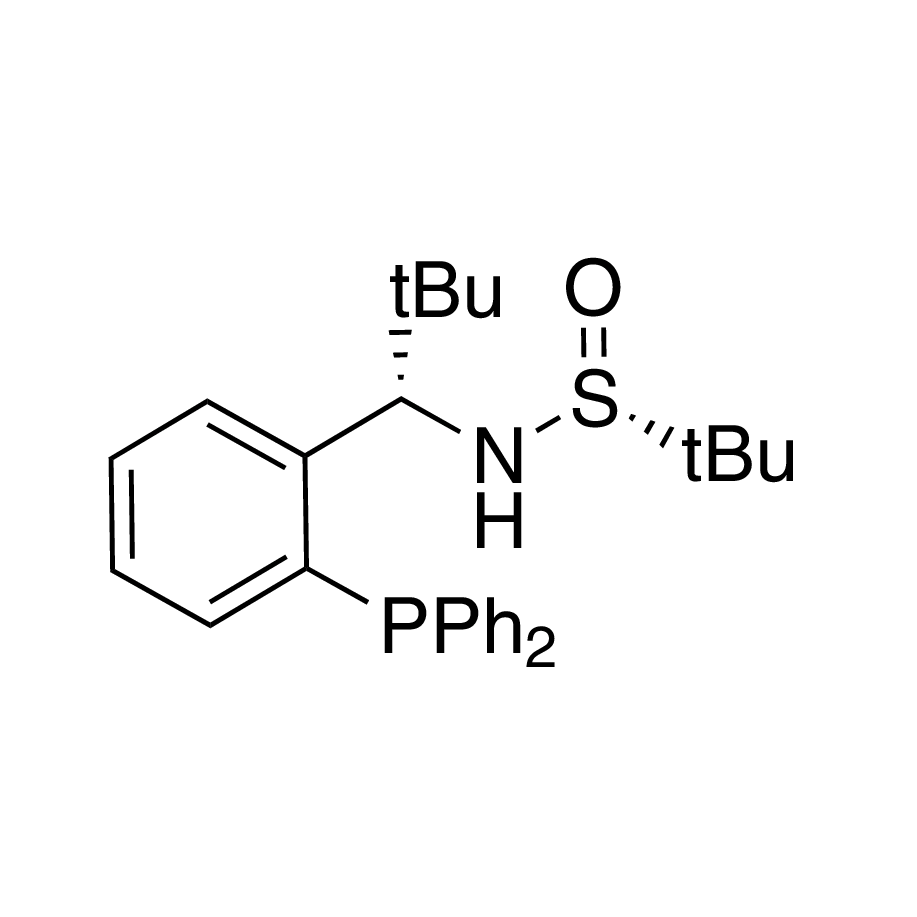 [S(R)]-N-[(1S)-1-[2-(Diphenylphosphino)phenyl]-2,2-dimethylpropyl]-2-methyl-2-propanesulfinamide, 95%
