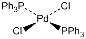 trans-Dichlorobis(triphenyl­phosphine)palladium(II), 99% (99.9+%-Pd)