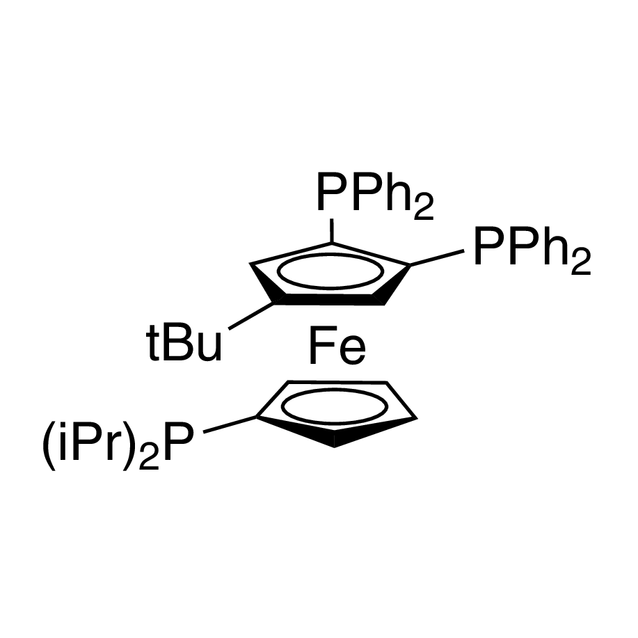 4-(t-Butyl)-1,2-bis(diphenyl­phosphino)-1'-(di-i-propyl­phosphino)ferrocene, 98% HiersoPHOS-4