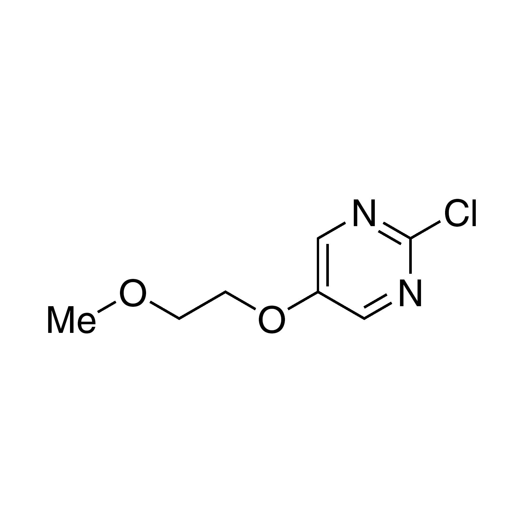 2-Chloro-5-(2-methoxyethoxy)pyrimidine, 95%