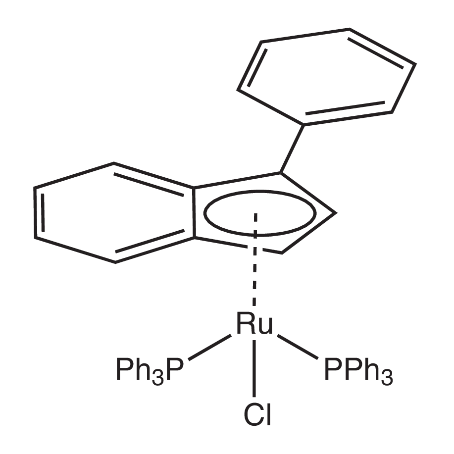 Chloro(1-phenylindenyl)bis(triphenylphosphine)ruthenium(II), min. 98%