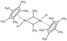 Dichlorobis(μ-methanethioato)bis(pentamethylcyclopentadienyl)diruthenium(III), 99% (mixture of syn and anti-isomers)